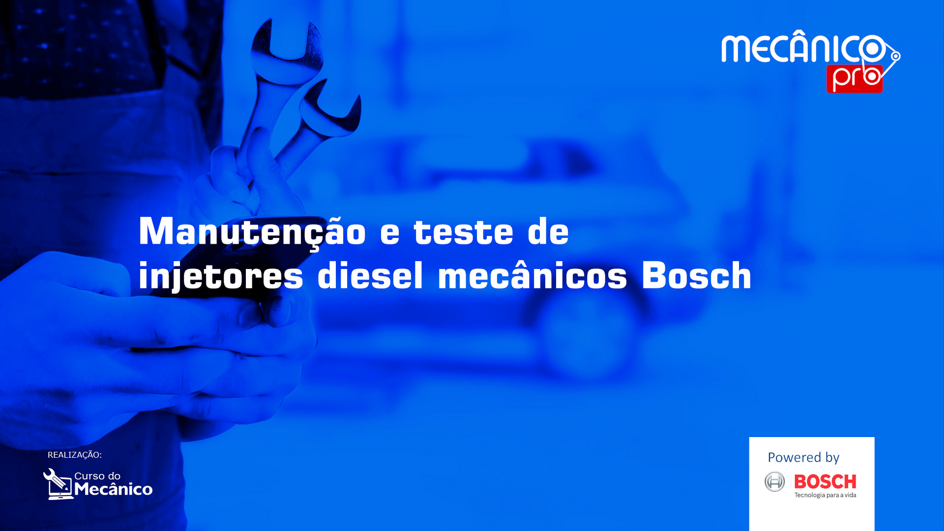 Manutenção e teste de bicos injetores diesel mecânicos Bosch 
