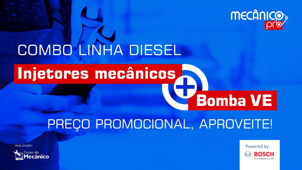 COMBO: Injetores mecânicos e bomba VE