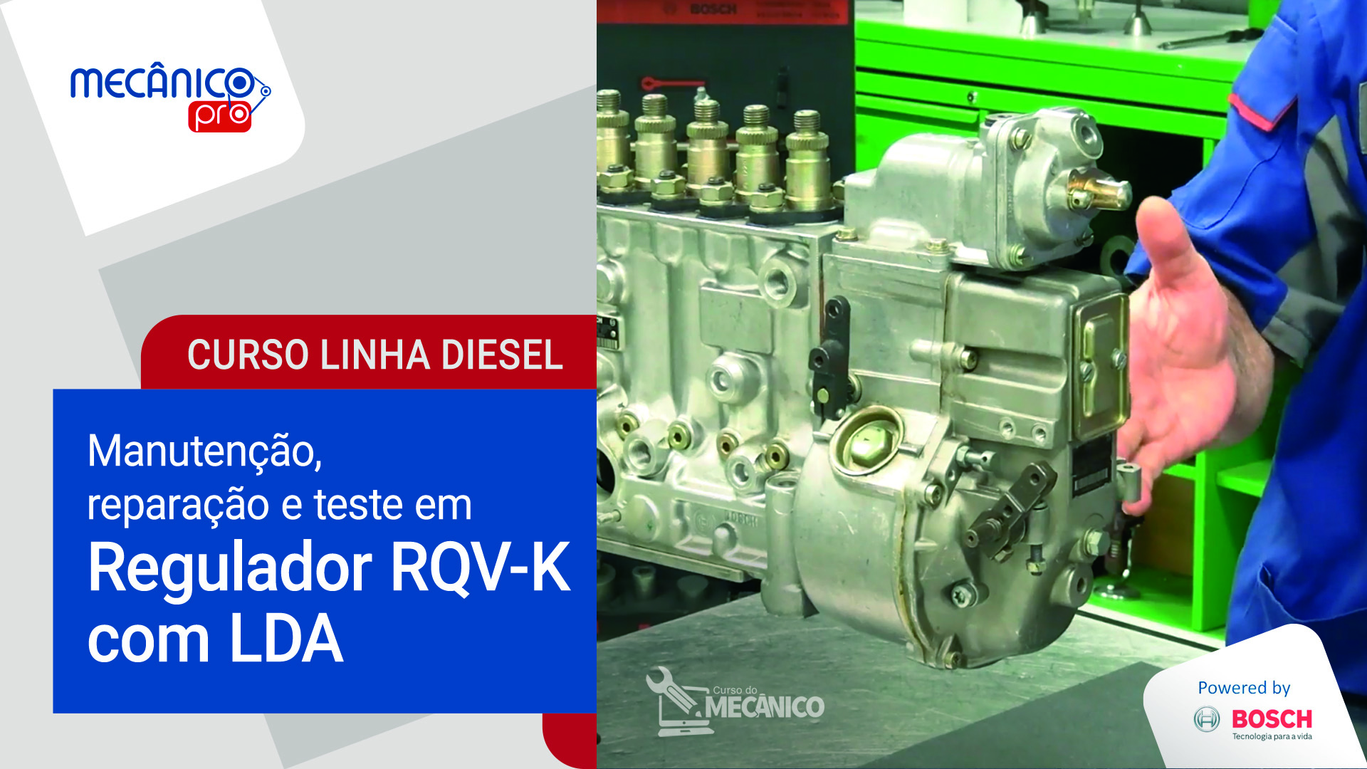 Manuteno em Regulador RQV-K com LDA