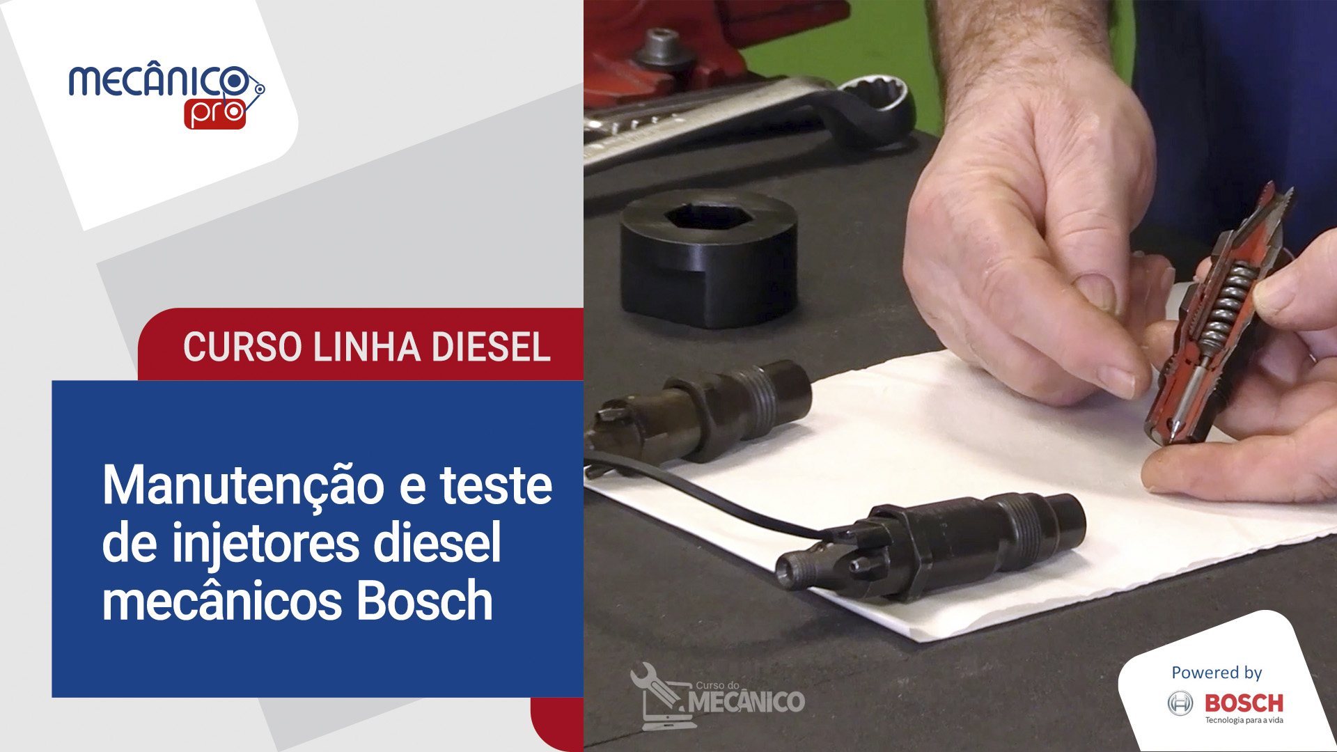 Manuteno e teste de bicos injetores diesel mecnicos Bosch 