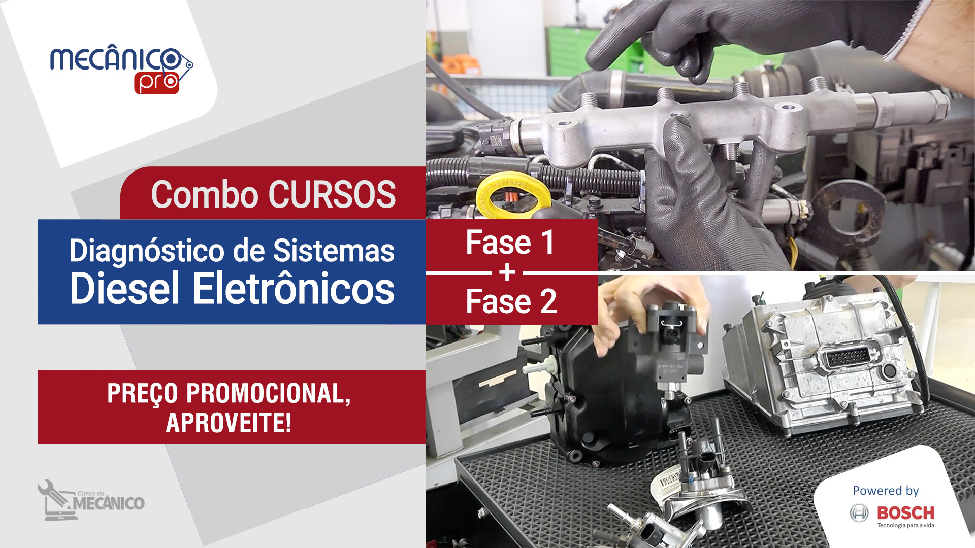 COMBO: Diagnstico de Sistemas Diesel Eletrnicos - Fase 1 e 2