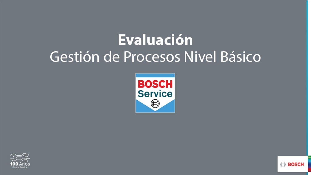 Gestin de procesos nivel bsico - evaluacin