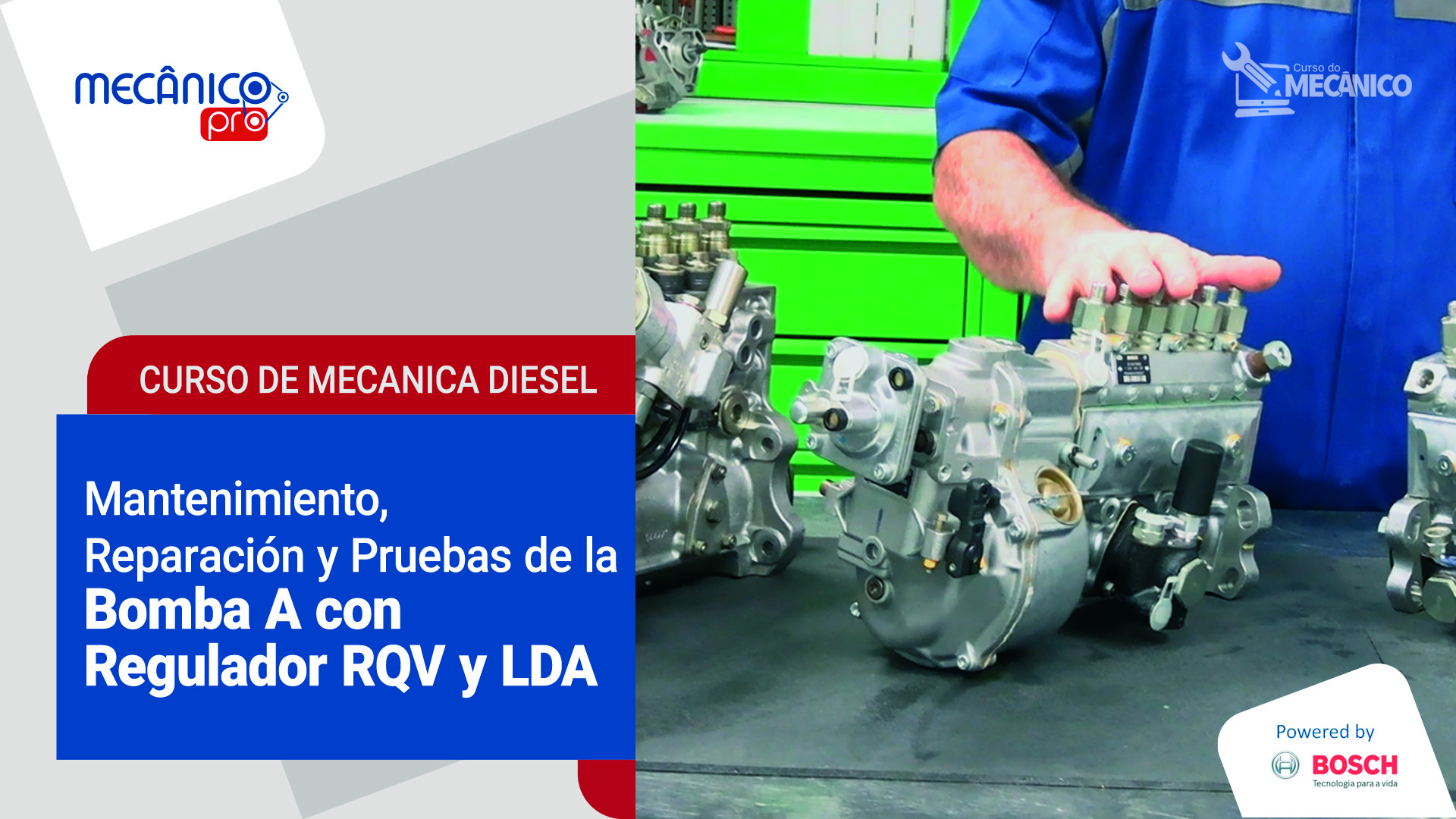 Bomba A con Regulador RQV y LDA