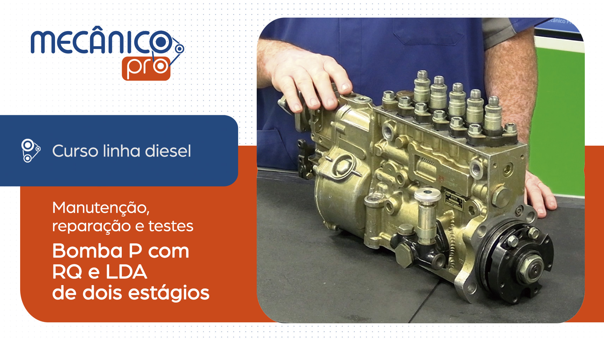 Manuten��o da Bomba P com Regulador RQ e LDA 2 est�gios