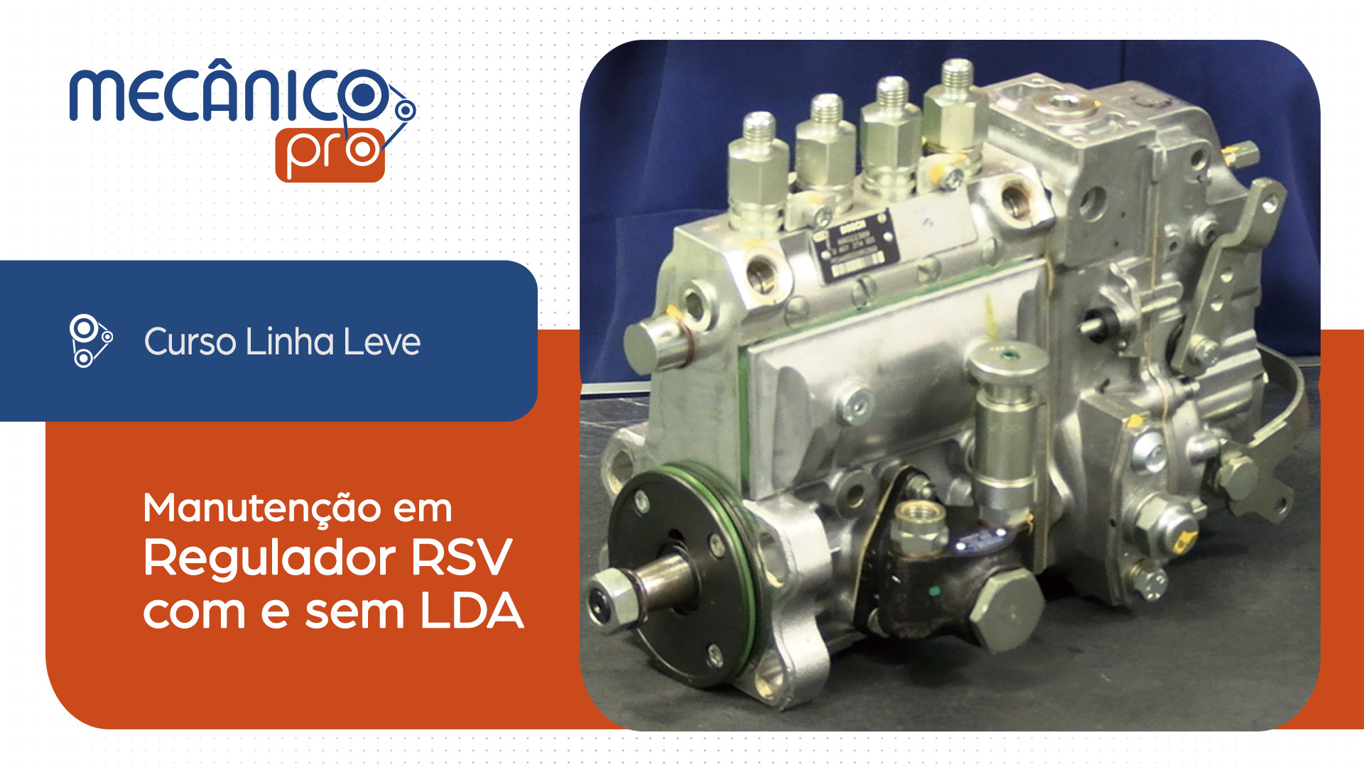 Manuten��o em regulador RSV com e sem LDA