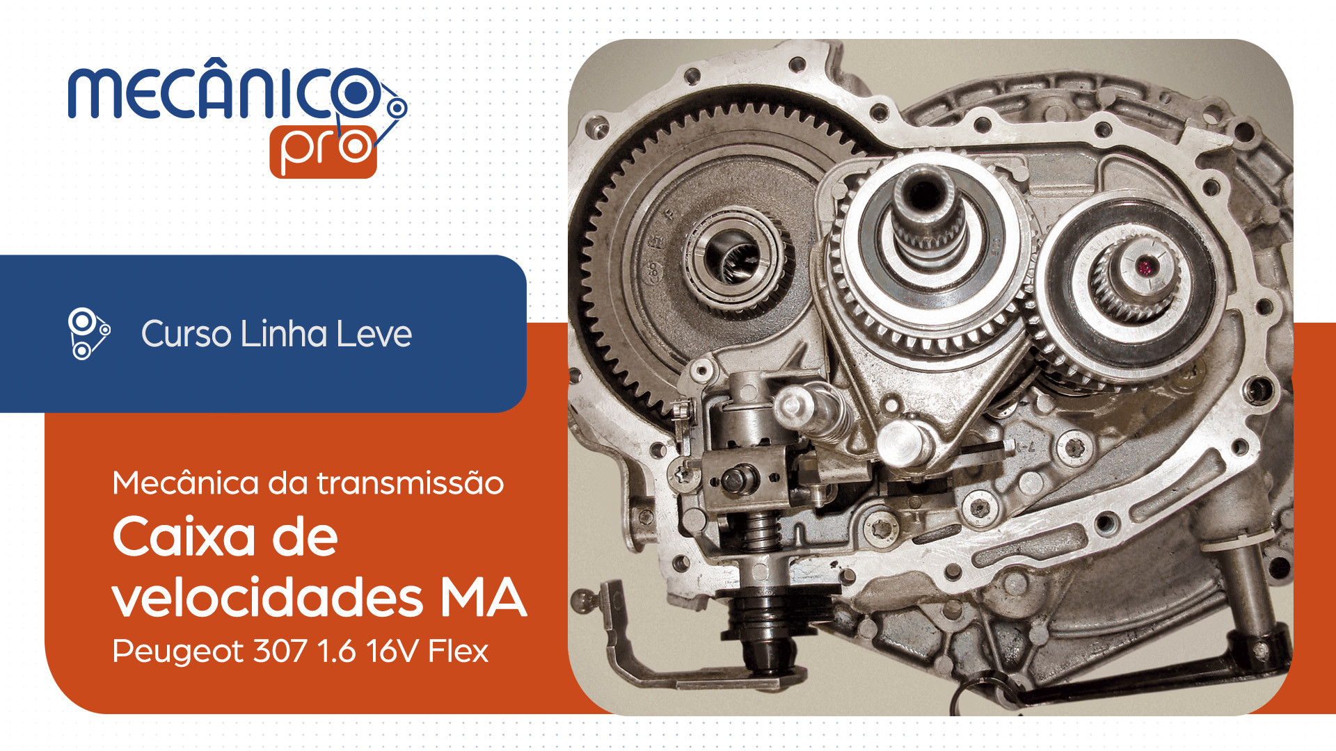 Mec�nica da Transmiss�o MA - Peugeot 307 1.6 16V Flex