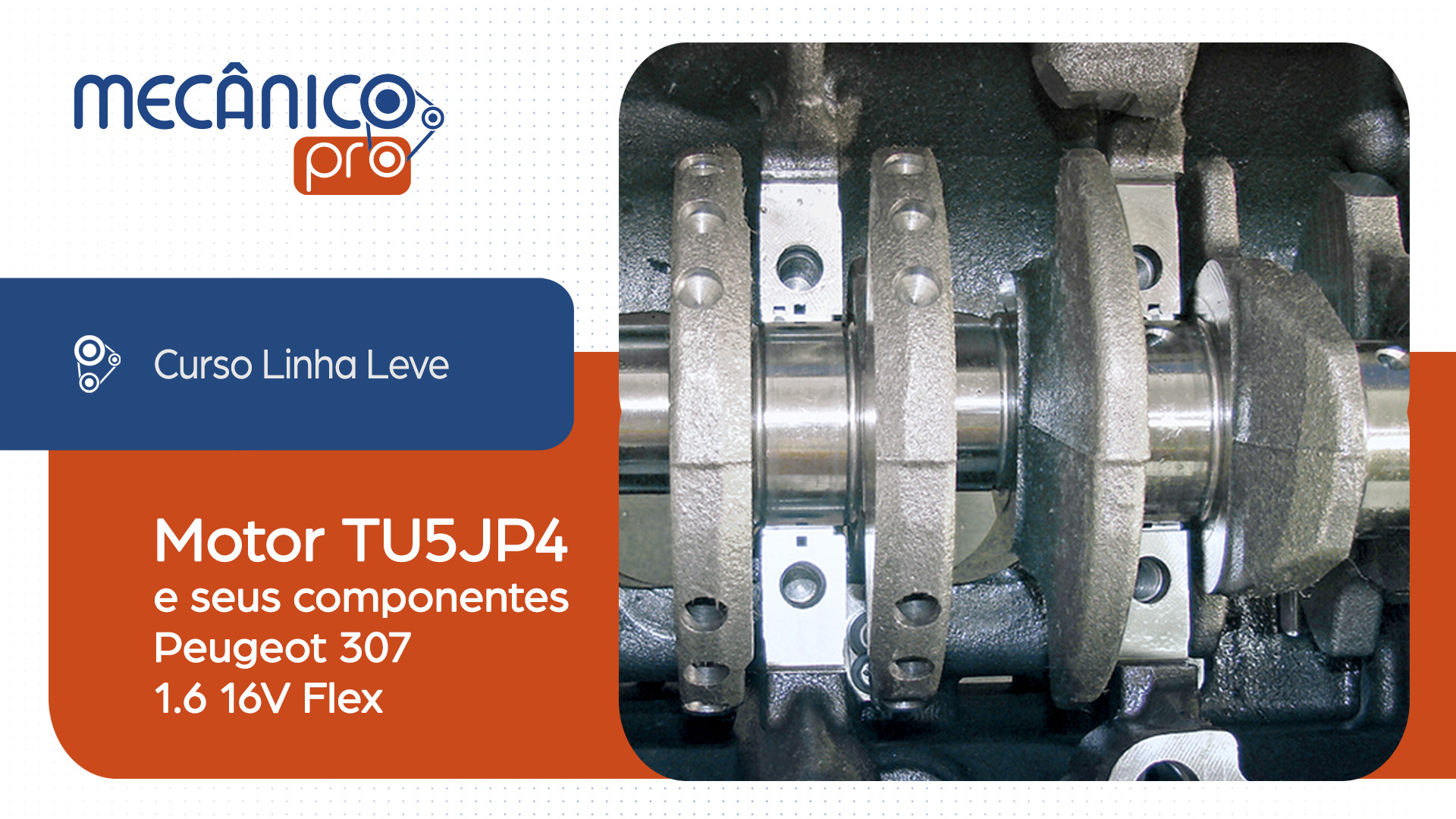 Motor TU5JP4 e seus componentes - Peugeot 307 1.6 16V Flex