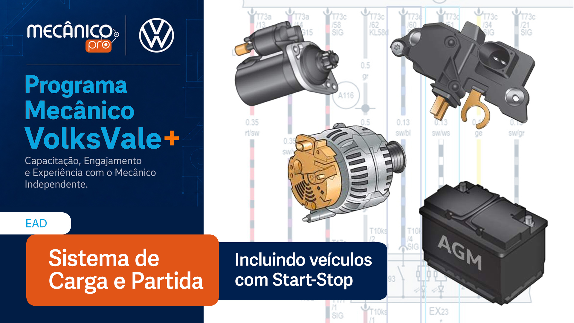 VW - Sistema de Carga e Partida