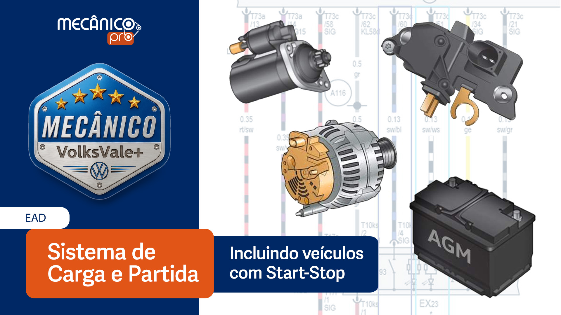 VW - Sistema de Carga e Partida